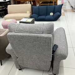 ★「ジモティを見た」で5％OFF★💺NITORI💺1Pリクライニングソファ💺電動ソファ💺No.1789の画像