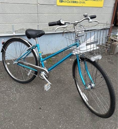 札幌市内配送可 美品 BRIDGESTON ブリヂストン スターロード 27インチ 自転車 SR7STP プレシャスブルー リコール対応済み