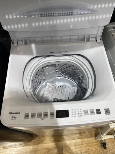 Hisense 全自動洗濯機　入荷しました！
