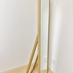無印良品　スタンドミラーの画像