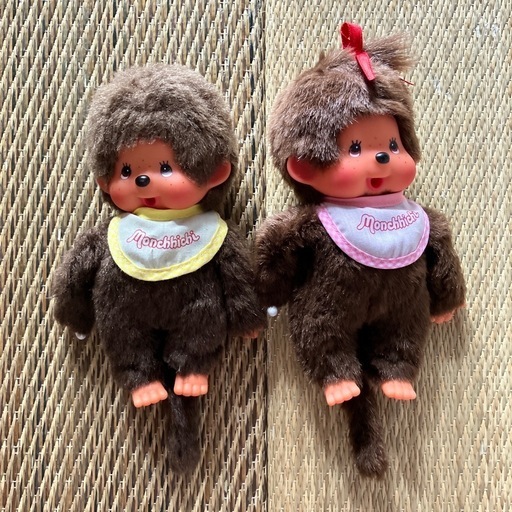 昭和レトロ　セキグチ　モンチッチ男の子&女の子SET/現状品！ 昭和レトロセキグチモンチッチ男の子&女の子SET/現状品！/早いお