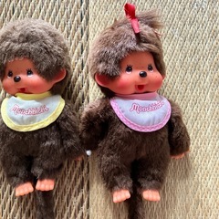 昭和レトロ　セキグチ　モンチッチ男の子&女の子SET/現状品！/早いお取引きの方を優先をさせて頂きます。の画像