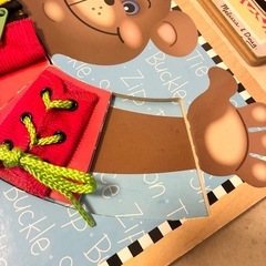 ベビー用木製パズルの画像