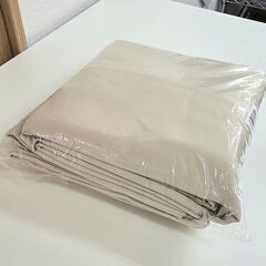 ふわっと質感♪ベージュ色のカーテン 幅100×丈200cm 2枚セットの画像
