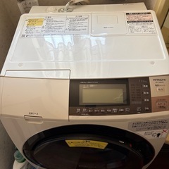HITACHI ドラム式洗濯機　の画像