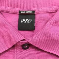 0718-098 HUGO BOSS 男性用ポロシャツ シミ有りの画像