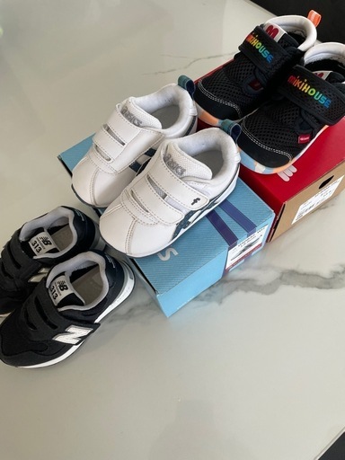 ブランド子供の靴（ベビースニーカー）　13.5cm 3足セット