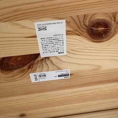 IKEA ダイニングテーブル＆チェア2脚セット（2人用）の画像