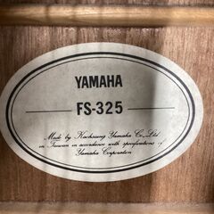 YAMAHA FS-325 ビギナー向けアコギ!!お買得品です!!の画像