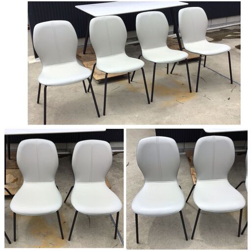 360 ダイニングテーブル センターテーブル チェア4脚セット ショップ