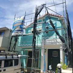 😊屋根塗装、外壁塗装を行います😊！　遠藤建装