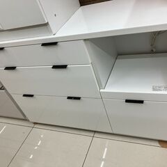 ★「ジモティを見た」で5％OFF★No.1804🎶NITORI🎶ニトリ　エトナ🎶レンジボード🎶ホワイト🎶キッチンカウンターの画像