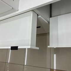 ★「ジモティを見た」で5％OFF★No.1804🎶NITORI🎶ニトリ　エトナ🎶レンジボード🎶ホワイト🎶キッチンカウンターの画像