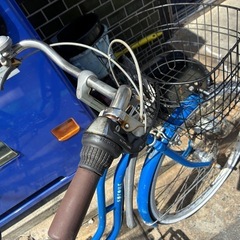 【整備済】6段ギア26インチ自転車　オートライトの画像