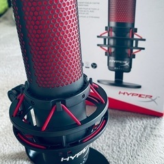 HyperX QuadCast コンデンサーマイク HX-MICQC-BKの画像