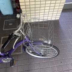 【美品】子供用自転車　22インチSCALARE STYLE  オートライト、6段ギア、鍵付き　　の画像