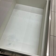 ★「ジモティを見た」で5％OFF★No.2426🍧NITORI🍧ニトリ🍧レンジボード🍧ホワイト🍧キッチンカウンターの画像