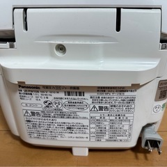 [美品]パナソニック炊飯器Wおどり炊きSR-PW108の画像
