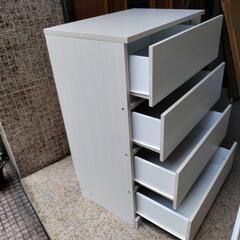 ほぼ新品  レール引出し  収納家具 の画像