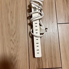 1.8m 電源タップ 6個口 スイッチ付き 大型プラグ対応の画像