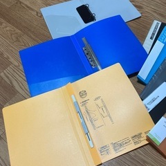 ファイル　プラスチック製の画像