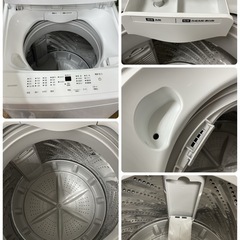R417 ☀️ アイリスオーヤマ 洗濯機 （洗濯5.0㎏) 22年製 IAW-T504 ⭐ 動作確認済 ⭐ クリーニング済の画像