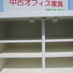 食器棚　ホワイト　800ｘ460ｘ1810の画像