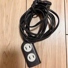 中古 逆流防止付き電源タップの画像