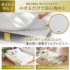 GOKUMINダブル高反発マットレスの画像