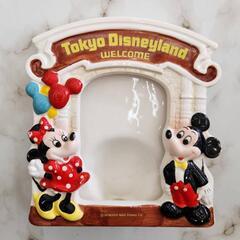 🌈東京ディズニーランド ミッキー・ミニーフォトフレーム 初期 レトロ
