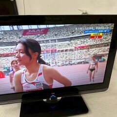 【SHARP】 シャープ 液晶カラーテレビ LC-19K3 19インチ 2010年製 リモコン付 動作確認済 AQUOS HDMI 映像機器 生活家電 ブラック A0081の画像