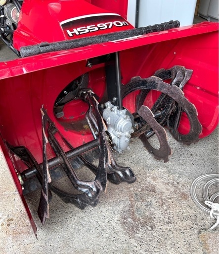 札幌市内配送可 動作良好 HONDA ホンダ 9馬力 除雪機 HSS970n(J) HST搭載 電動シューター 稼働118時間