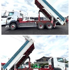 H.17日野　グラプロ　土砂ダンプ　５２万km E13C 直6ターボ　400馬力　最大積載量8800kg 超超超美車　極上 現車確認大歓迎　の画像