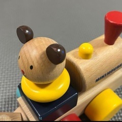 MIKIHOUSEの 木製汽車　知育玩具の画像