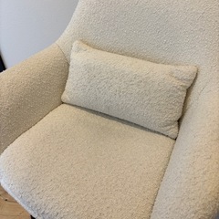ブークレ　チェア　ダイニングチェア　smooの画像