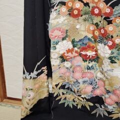 新品留袖、仕立て前、紋無し、１８９万円の品の画像