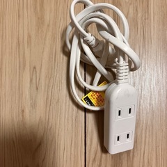 中古 逆流防止付き電源タップ
