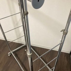 ハンガーラック 2連式 の画像