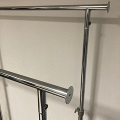 ハンガーラック 2連式 の画像
