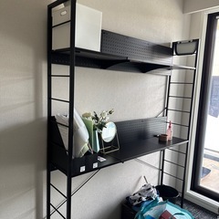 ニトリ伸縮できるゲーミングシェルフ
の画像