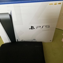 PlayStation5＋ゲームソフトの画像