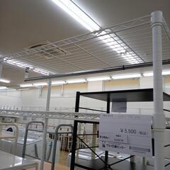 リユースのサカイ太田店★ジモティ割あり★  メタルラック ホワイト H181.5×D40×W85 クリーニング済み OJ10179の画像