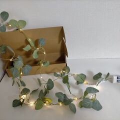 LED ガーランド 電池式　ユーカリ 　IKEA イケア 250...