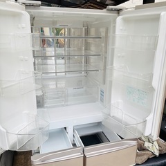 直接引き取り大歓迎‼️その場合は5,000円引き⭐︎大阪府下又は近郊は配送設置込み🉑SHARP 440L 冷凍冷蔵庫 SJ-XF44T-S 2011年製/J073-42の画像