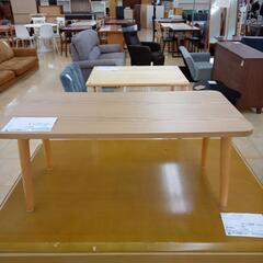 リユースのサカイ太田店★ジモティ割あり★  座卓 木目調 H35×D40×W80 クリーニング済み OJ10181の画像