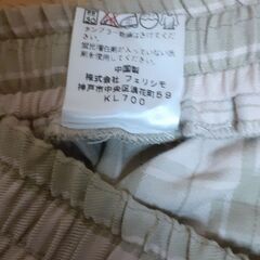 【値下げ）チェックイージースカート　　T-114の画像