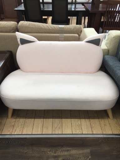不二貿易 猫ソファ (トレファク野田店) 野田市のソファ《2人掛け