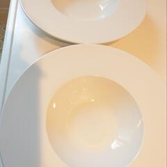 KRIX プレート　２枚セット　サラダ、パスタ、スープの画像