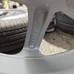 新車外し！　スズキJB64ジムニー　純正ホイール、タイヤ　4本セットの画像