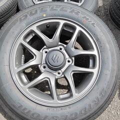 新車外し！　スズキJB64ジムニー　純正ホイール、タイヤ　4本セットの画像